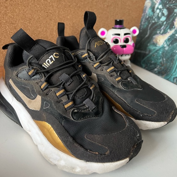 Nike Air Max 270 React 'Metallic Gold' - Picture 4 of 10